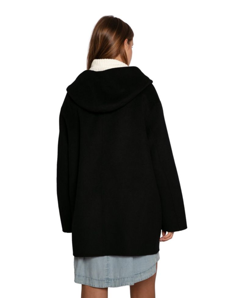 Women's Coastal Edit Hooded Wool Blend Coat