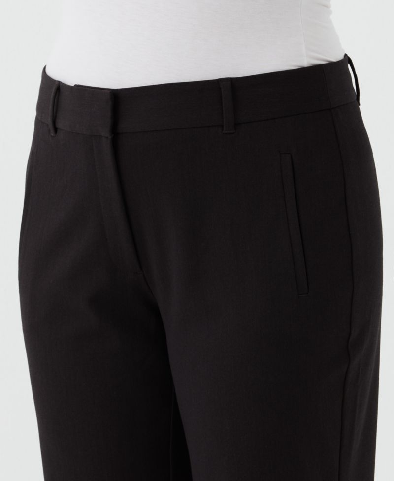 Petite Straight Leg Ankle Pants