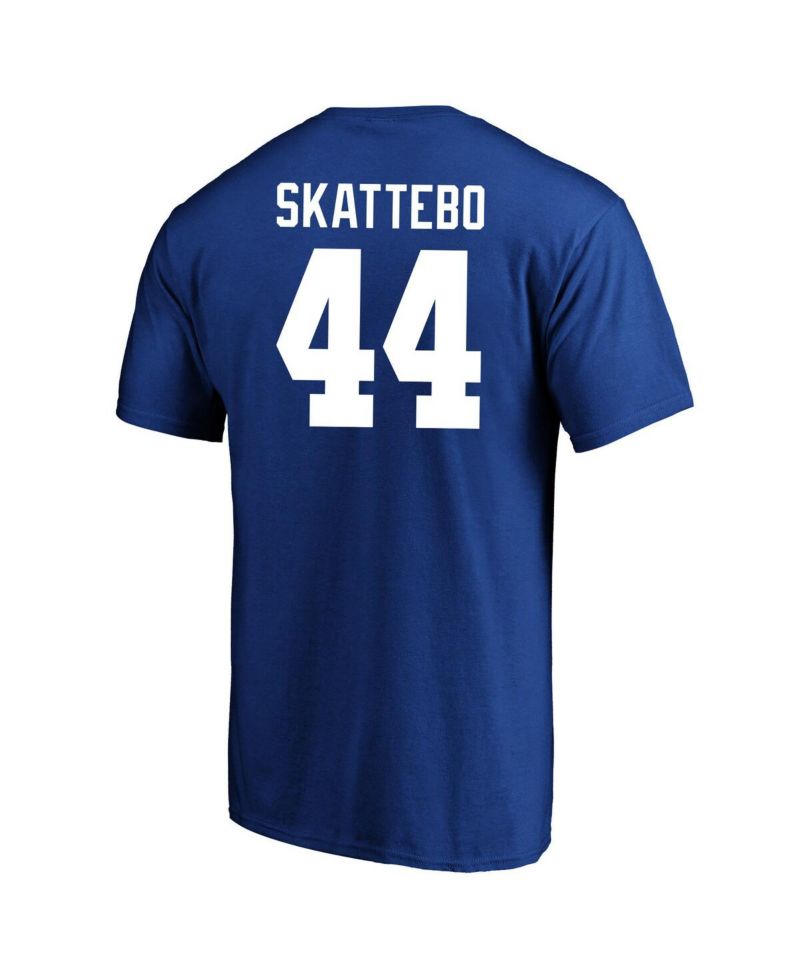 Men's Cam Skattebo Royal New York Giants Big & Tall Name & Number T-Shirt