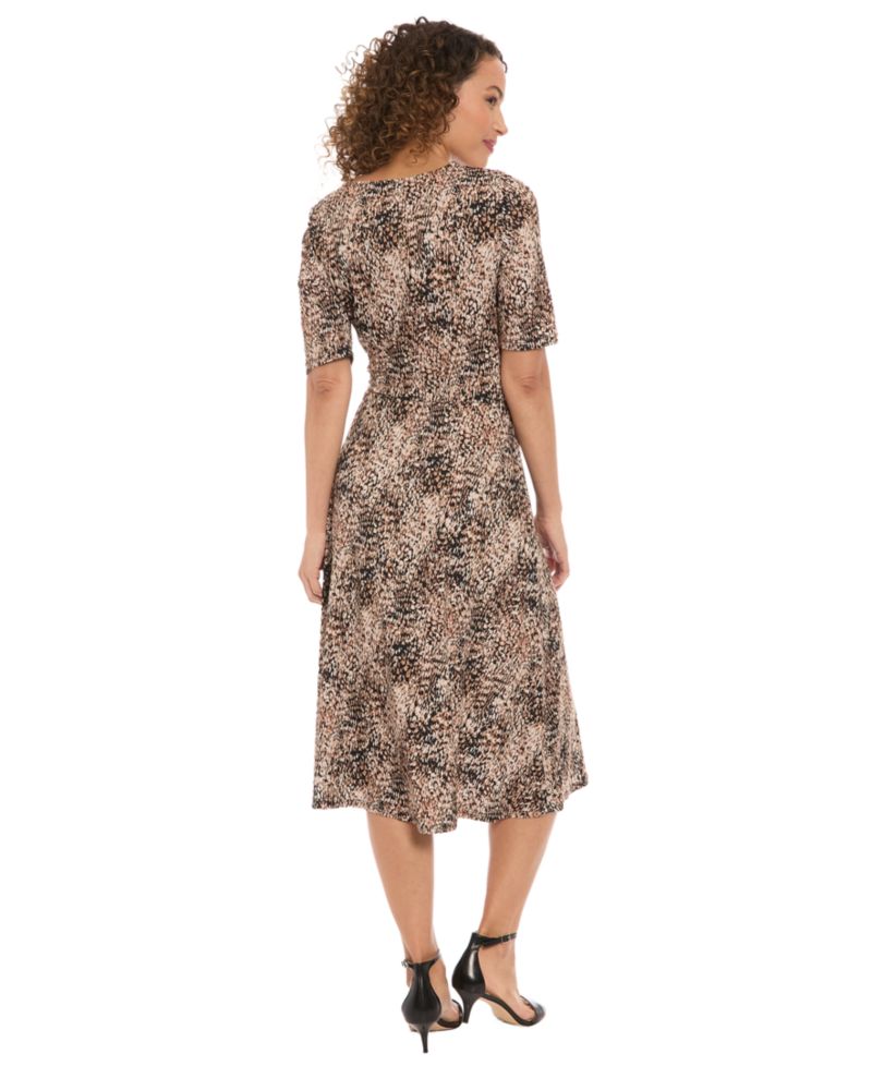 Women's Keyhole Side Tie Dress