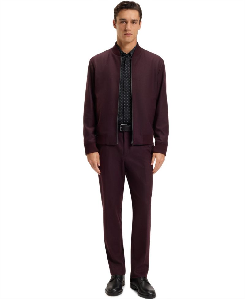 Men's Performance-Stretch Slim-Fit Dress Shirt