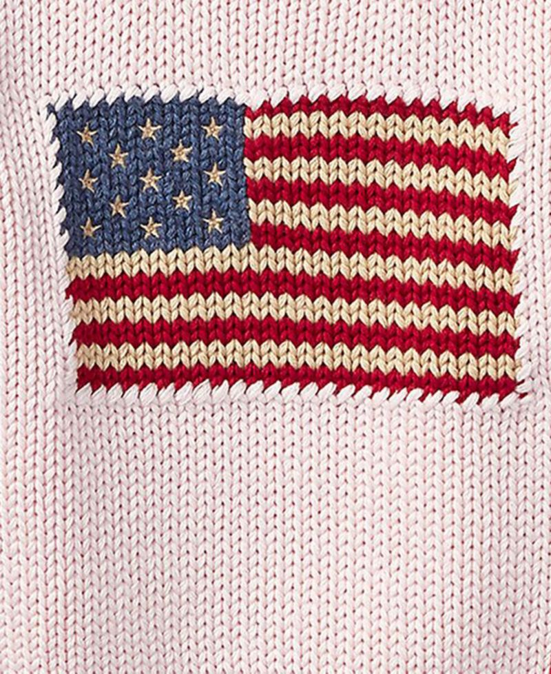 Baby Girls Flag Sweater