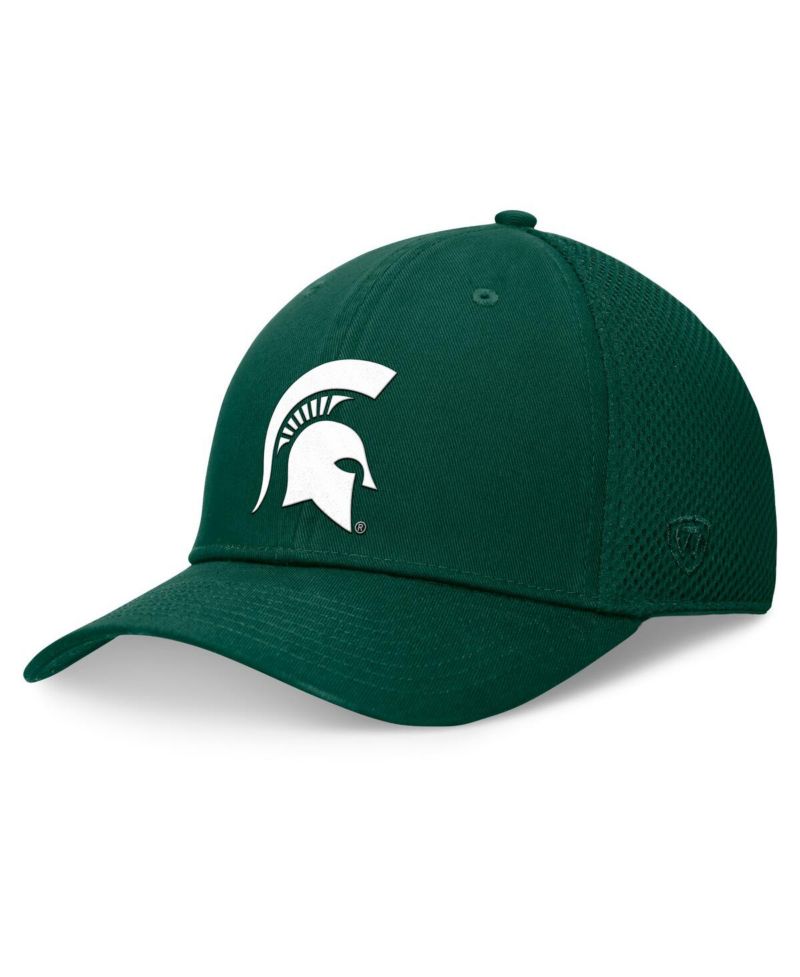 Men's Green Michigan State Spartans Spacer Flex Hat