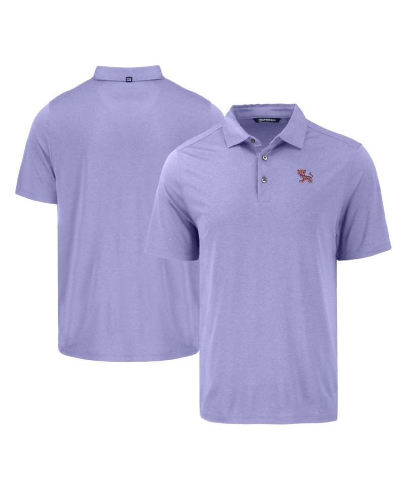 Men's Purple Clemson Tigers Coastline Epic Comfort Eco Recycled Polo
