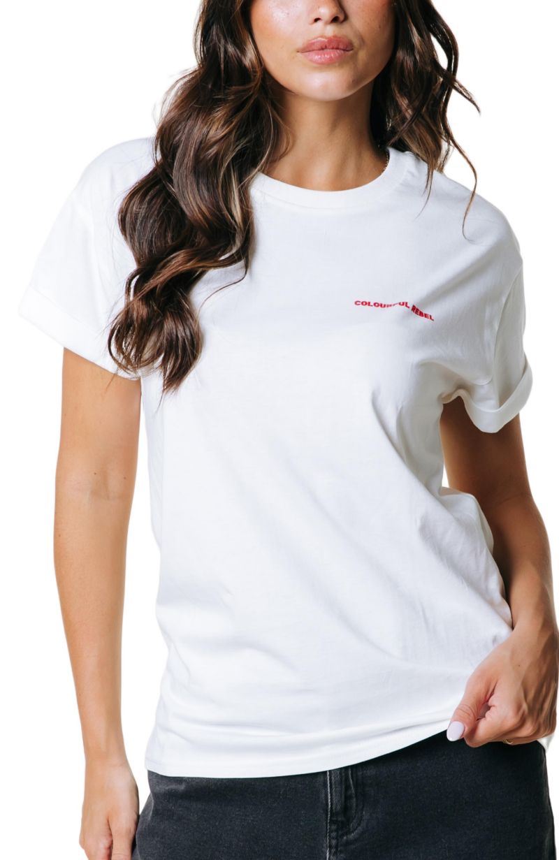 Women's CR Flower Boxy Tee