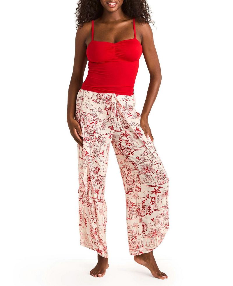 Women's Patti Cami And Pants Set
