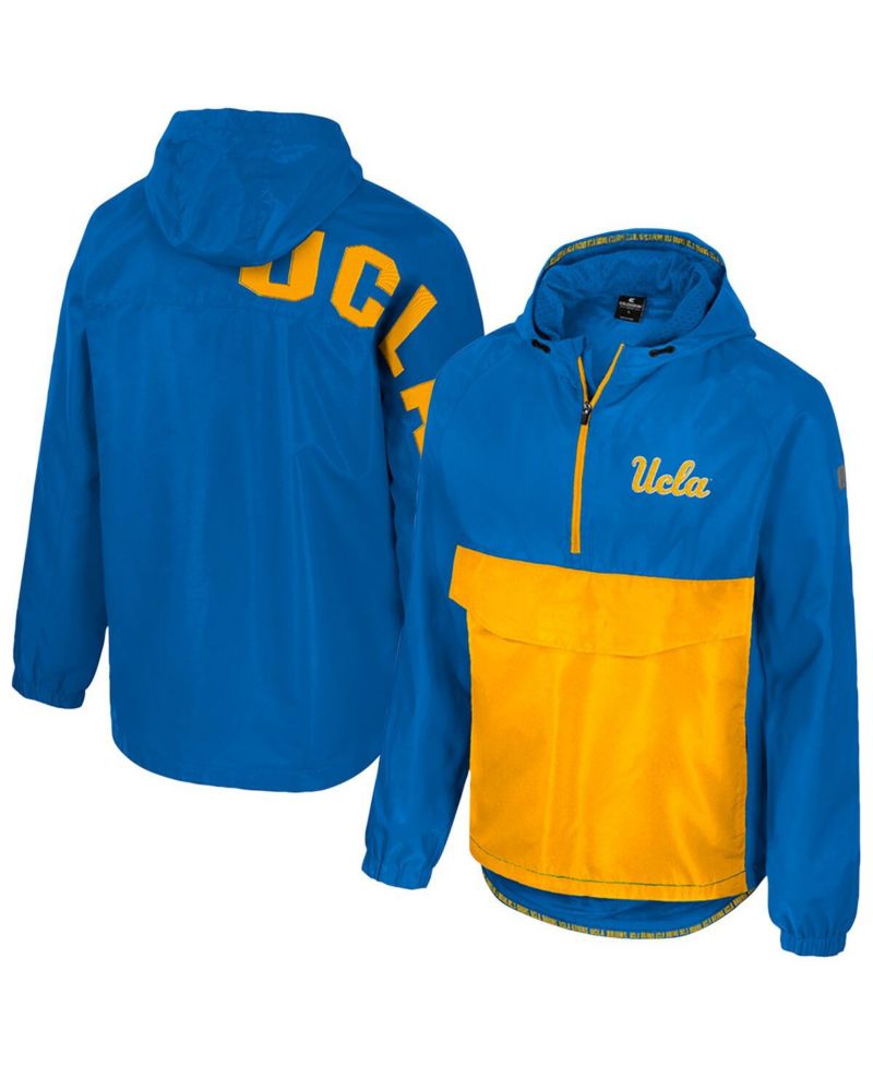 Men's Blue UCLA Bruins Reloaded Anorak Half-Zip Jacket