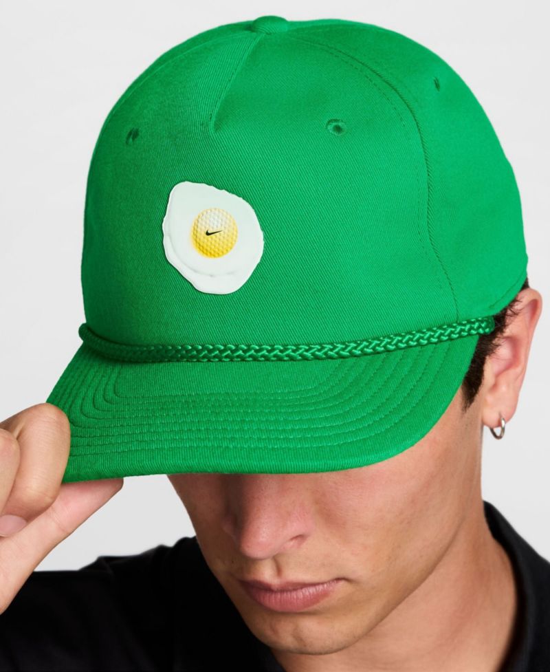 Men's and Women's Golf Green Fried Egg Pro Dri-FIT Snapback Hat