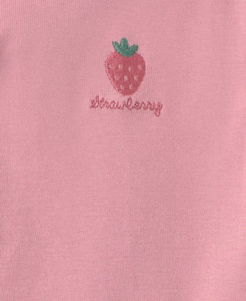 Baby Girls' Fruit Print Short-Sleeve Bodysuits, 5-Pack