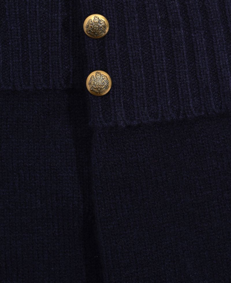 Crest Knit Gloves