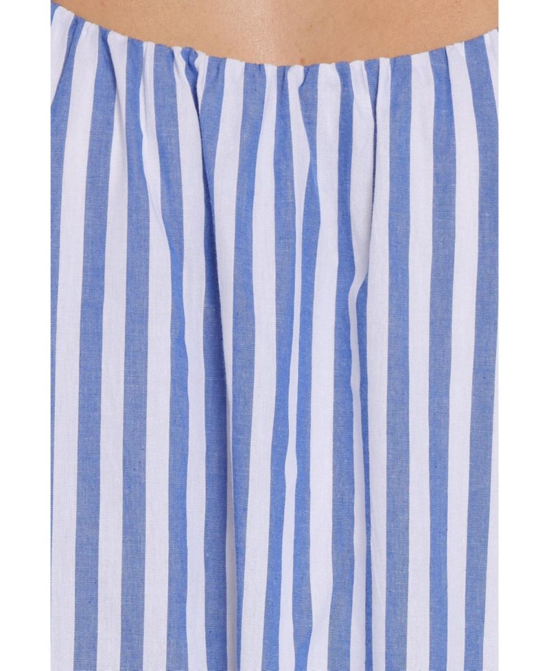 Women's Amber Maxi Square-Neckline Striped Dress