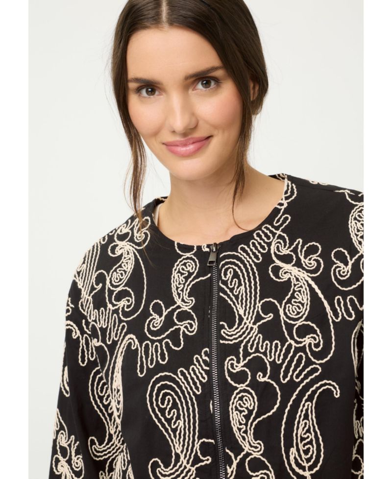 Women's Embroidered Indoor Jacket