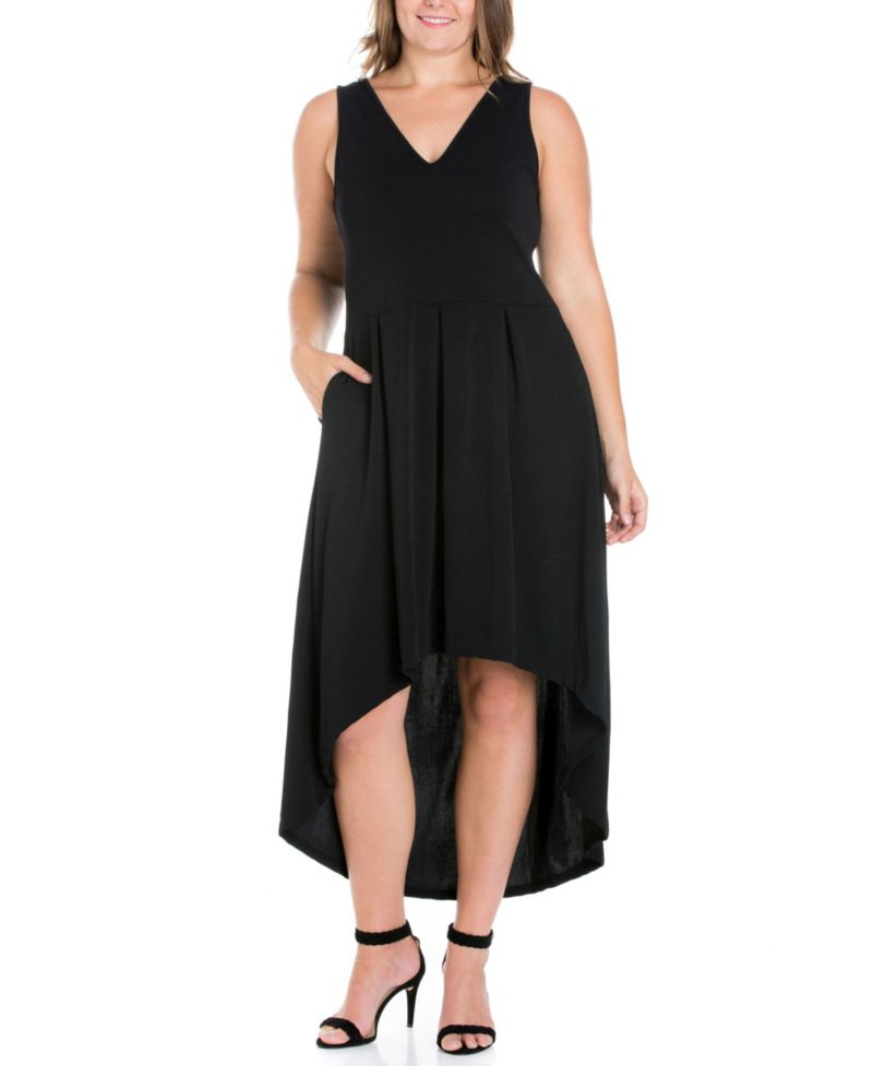Women's Plus Size High Low Party Dress