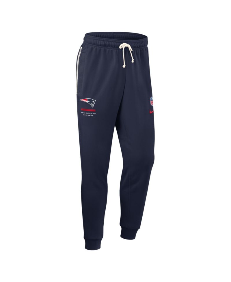 Men's Navy New England Patriots Sideline Standard Issue Dri-FIT Taper Pants