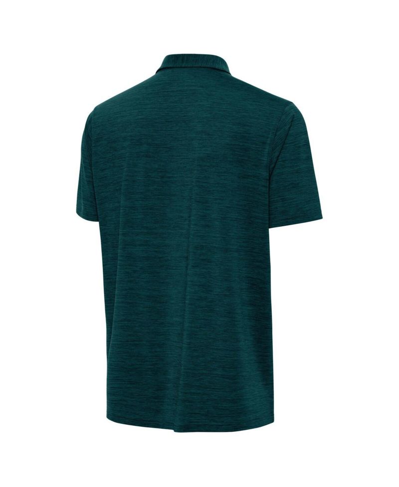 Men's Heather Midnight Green Philadelphia Eagles Layout Polo Shirt
