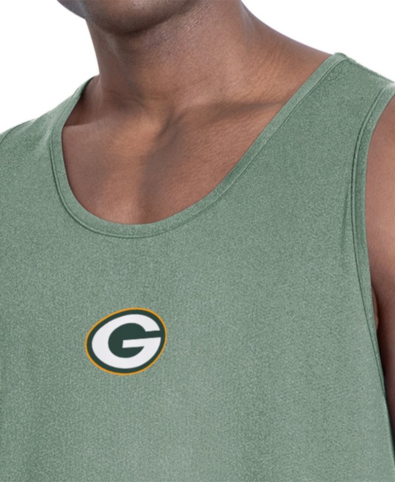 Men's Green Bay Packers Energy Scoop Neck Tank Top