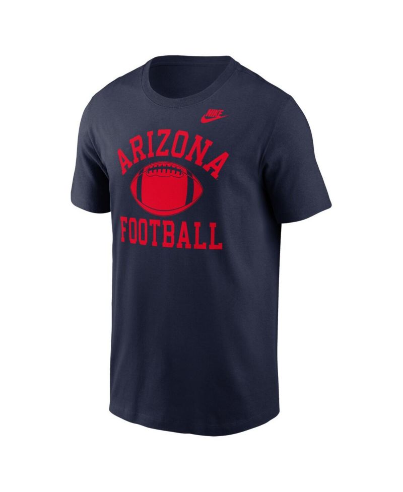 Men's Navy Arizona Wildcats Legacy Football Icon T-Shirt