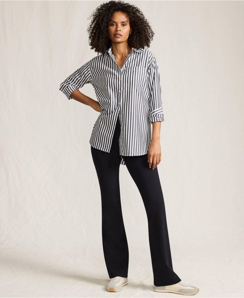 Women's Starfish High Rise Pull On Flare Pocket Pants