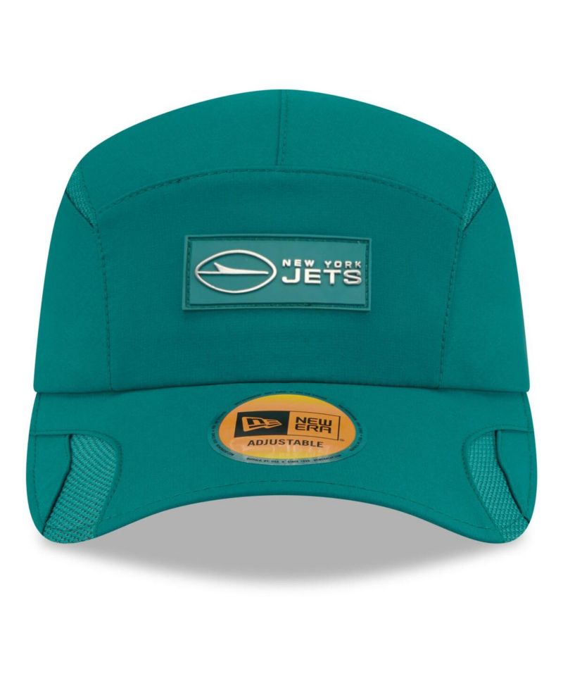 Men's Green New York Jets 2025 Sideline Runner Adjustable Hat