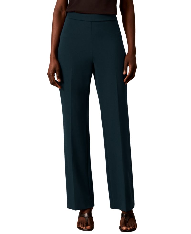Women's High-Waisted Pull-On Bootcut Pants