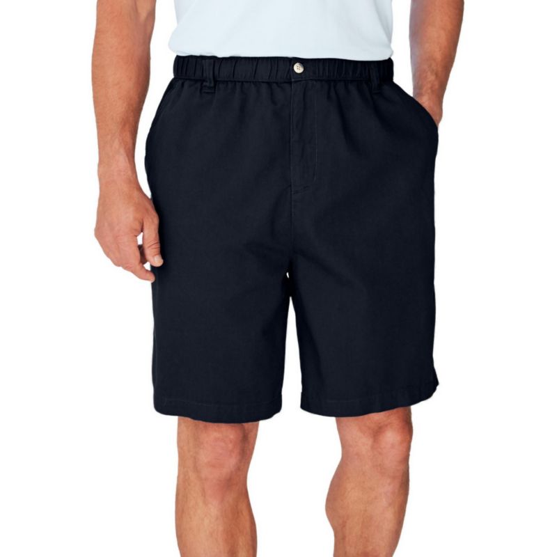 Tall Knockarounds 8" Full Elastic Plain Front Short