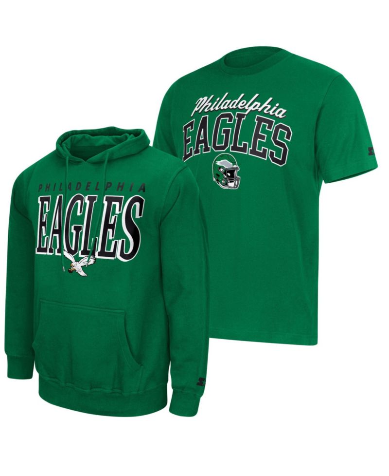 Men's 2-piece Kelly Green Philadelphia Eagles Logo Hoodie