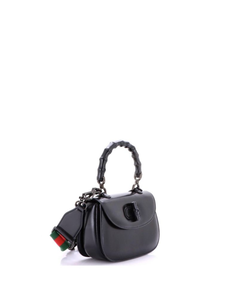 Small Bamboo 1947 Top Handle Bag Leather