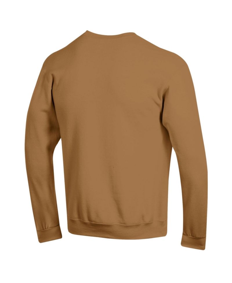 Men's Brown Nebraska Huskers Latte Fleece Sweatshirt