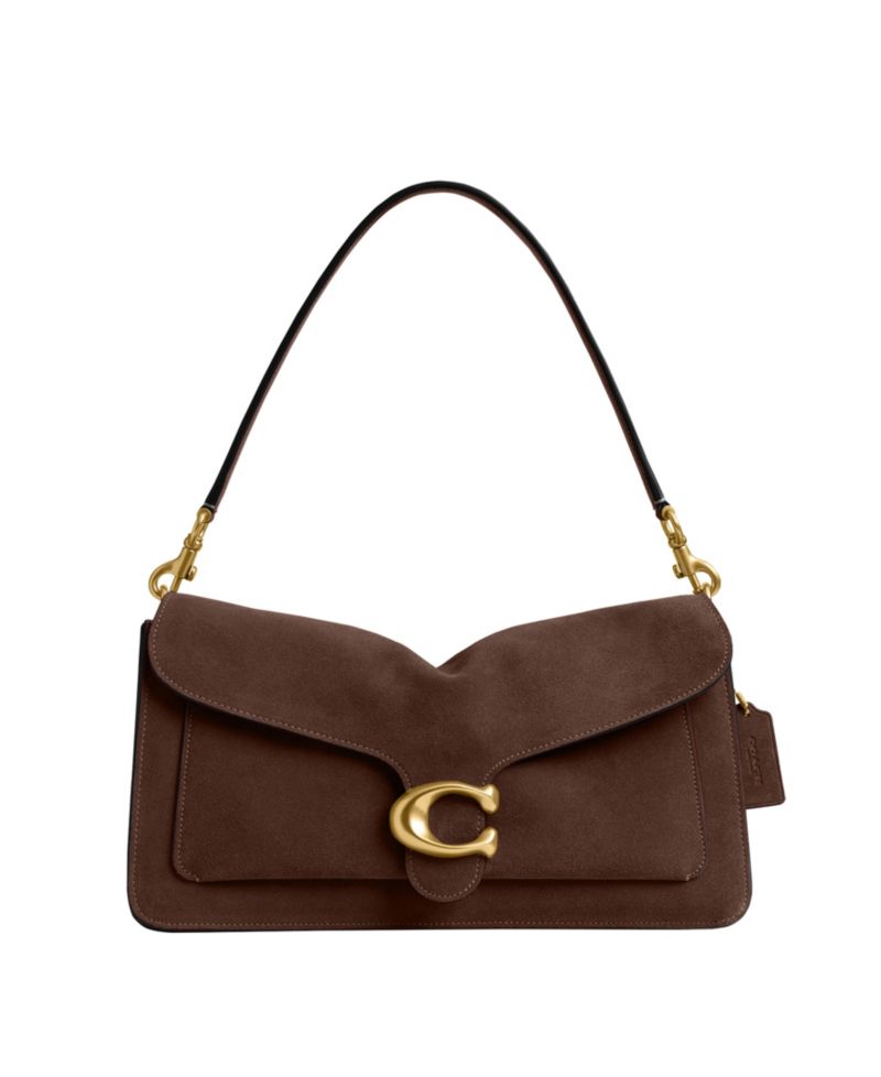 Tabby Large Suede Shoulder Bag 36