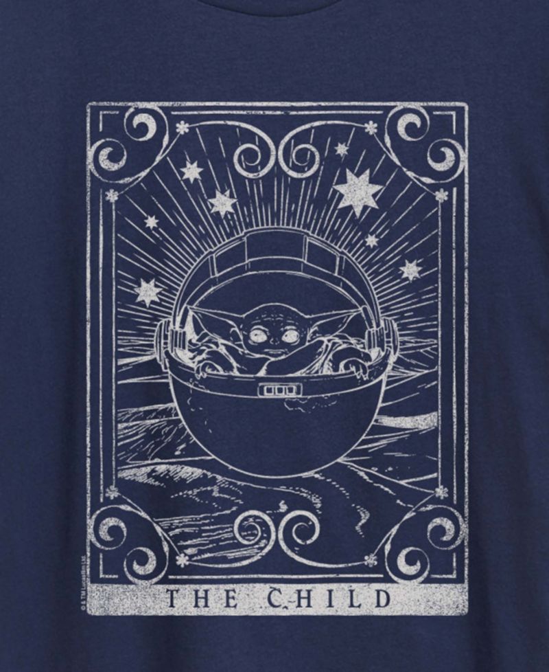 Plus Size The Mandalorian Child Tarot Grogu Graphic T-Shirt