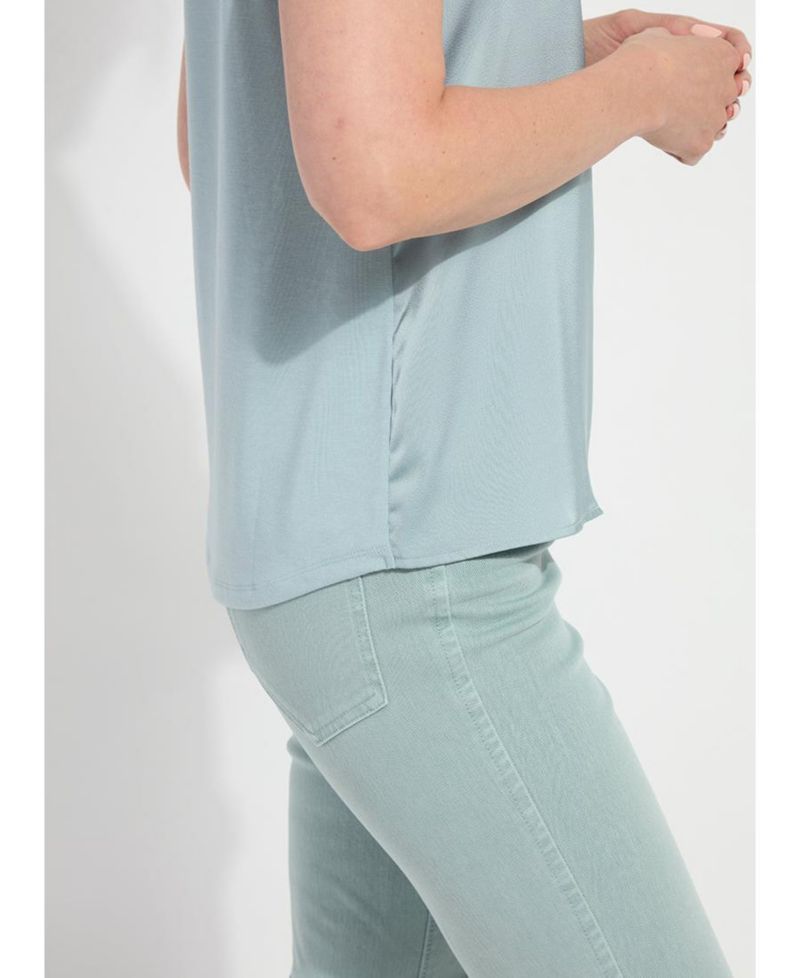 Women's Filipa Mixed Media Cropped Tank Top