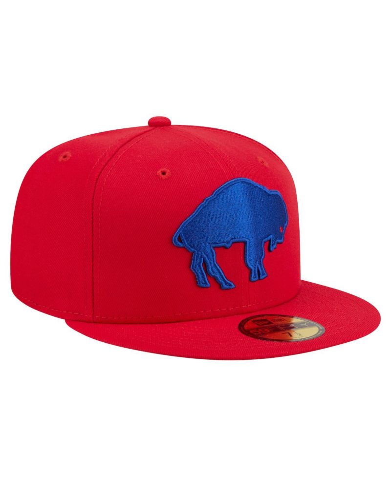 Men's Red Buffalo Bills 59FIFTY Fitted Hat