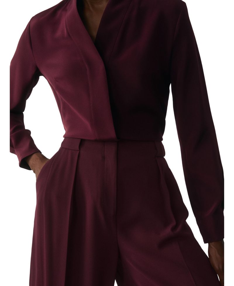 Women's Bowery Stretch Silk Blouse