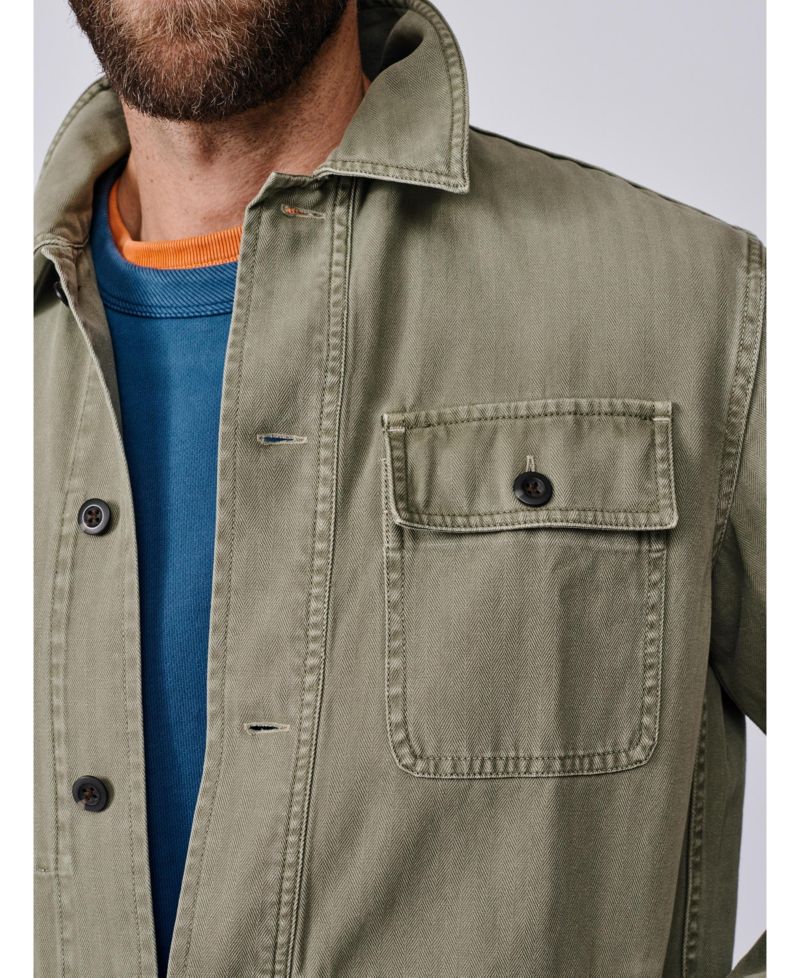 Men's Dowse Long Sleeve Relaxed Worker Jacket