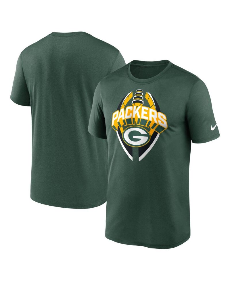 Men's Green Green Bay Packers Legend Icon Performance T-Shirt