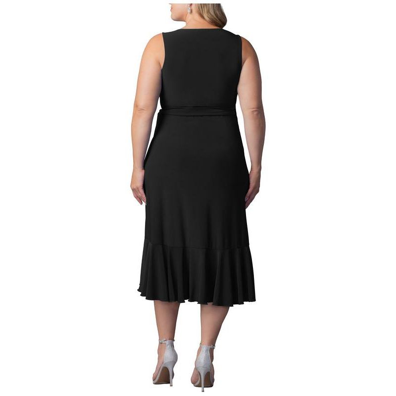 Plus Size Laguna Sleeveless Wrap Women's Dress