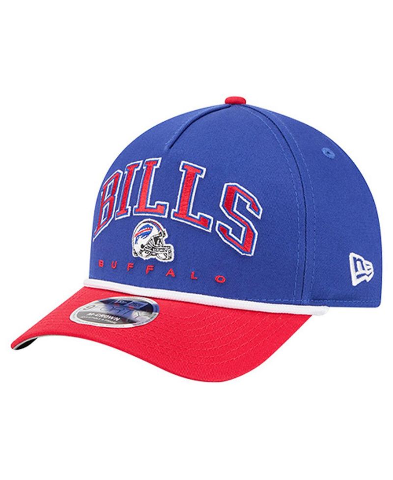 Men's Royal Buffalo Bills Arch COOLERA 9FORTY A-Frame Adjustable Hat