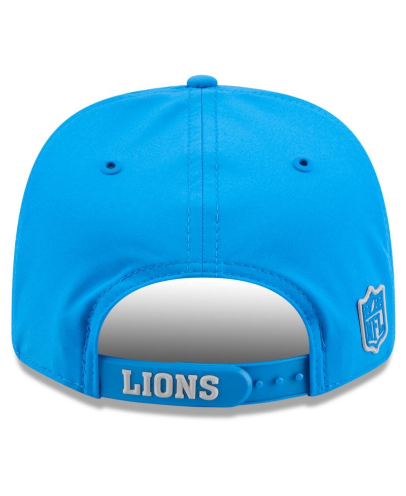 Men's Blue Detroit Lions 2026 Sideline Throwback 9SEVENTY Adjustable Hat