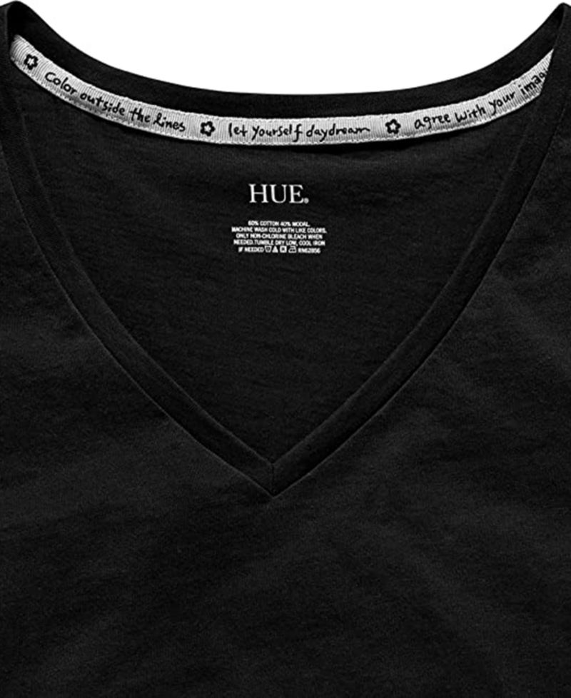 Women's Sleepwell Solid S/S V-Neck T-Shirt with Temperature Regulating Technology