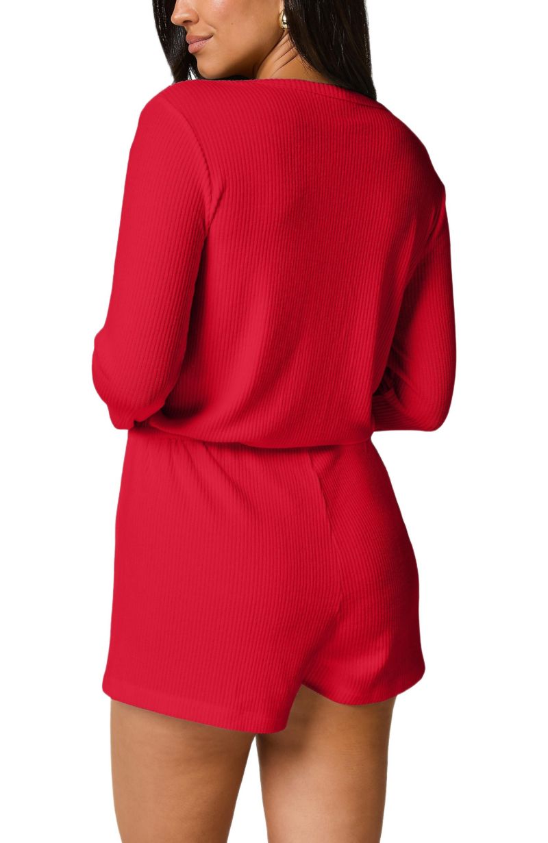 Hunkemoller Women's Onesie Short Jersey Rib