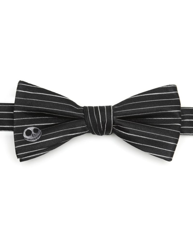 Nightmare Before Christmas Stripe Men's Bow Tie