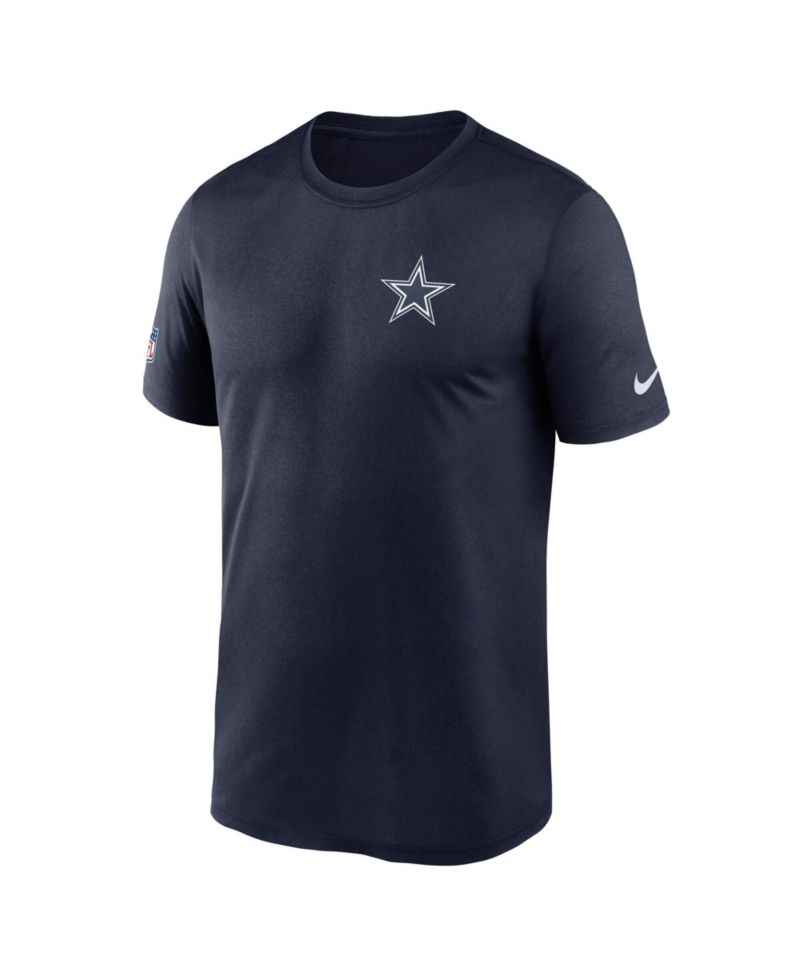 Men's Navy Dallas Cowboys Sideline Legend Small Logo Dri-FIT T-Shirt