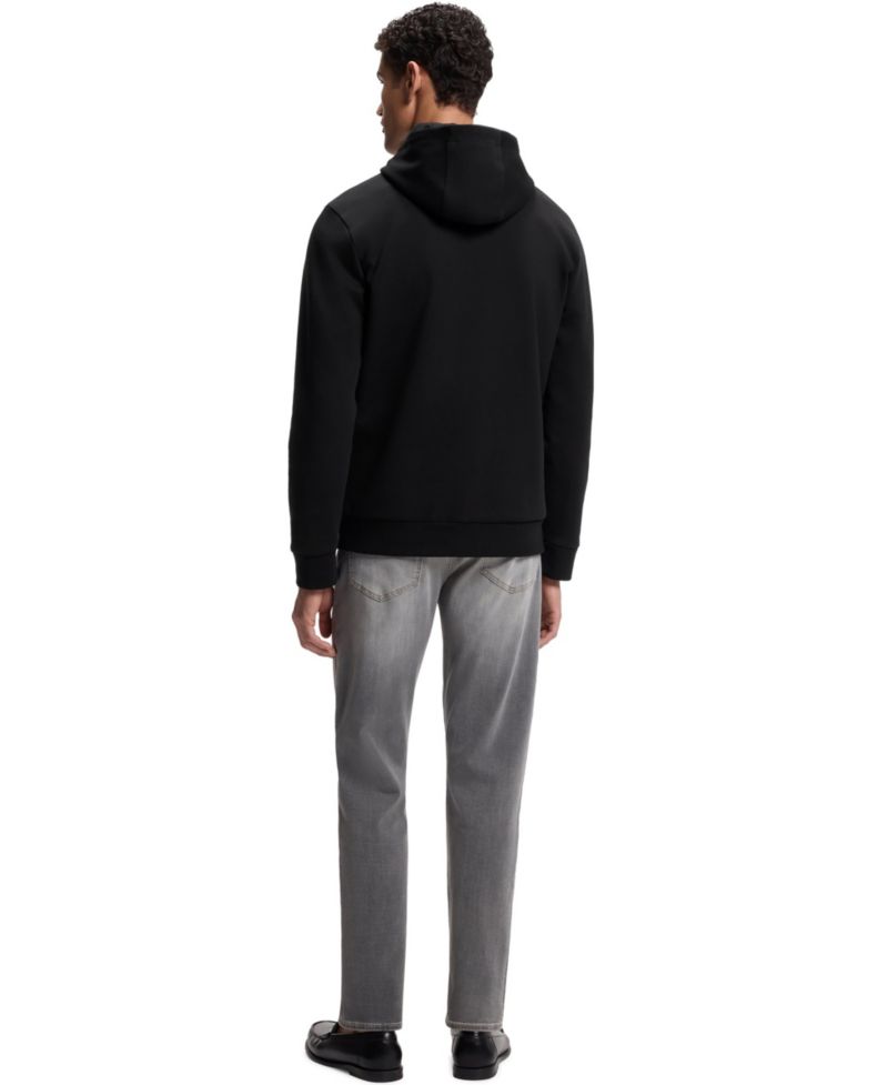 Men's Cotton-Blend Zip-Up Regular-Fit Hoodie