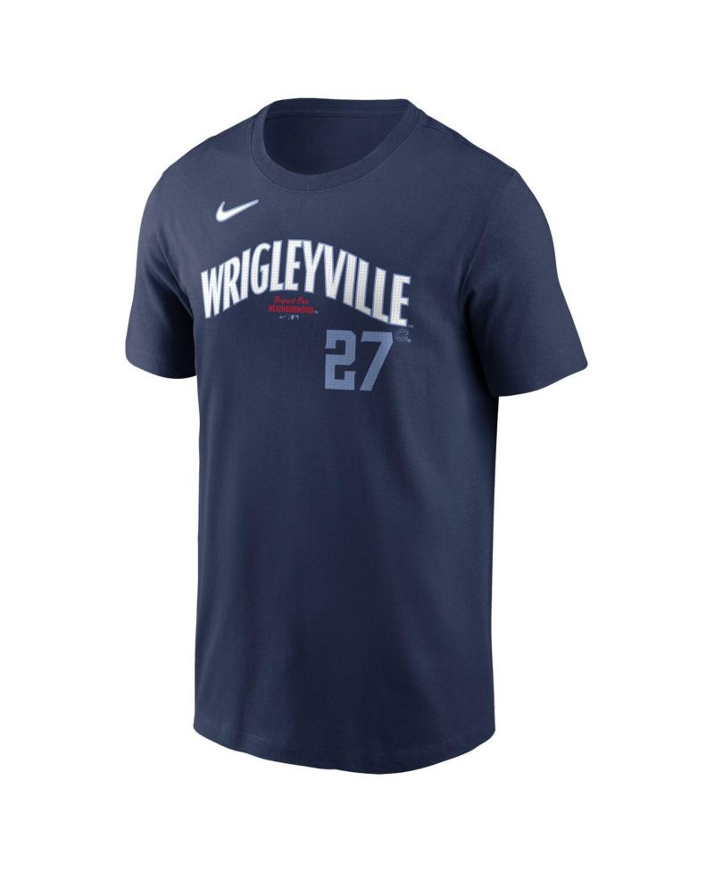 Men's Seiya Suzuki Navy Chicago Cubs Fuse City Connect Name & Number T-Shirt