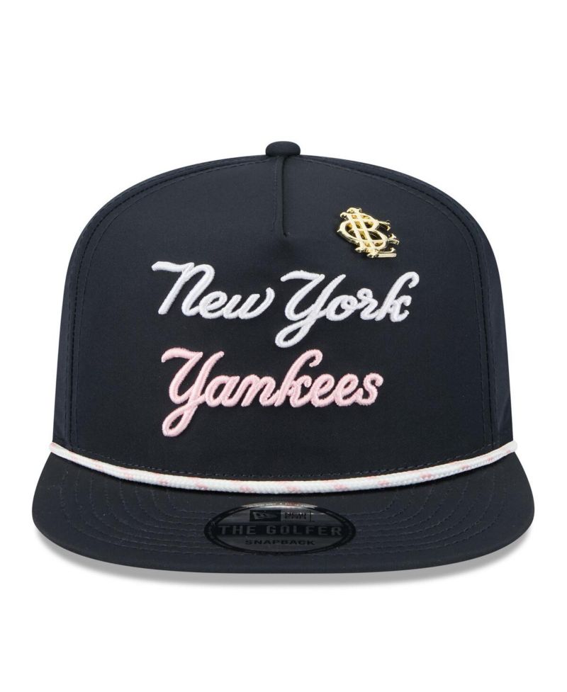 Men's Navy New York Yankees 2025 Big League Chew Golfer Snapback Hat