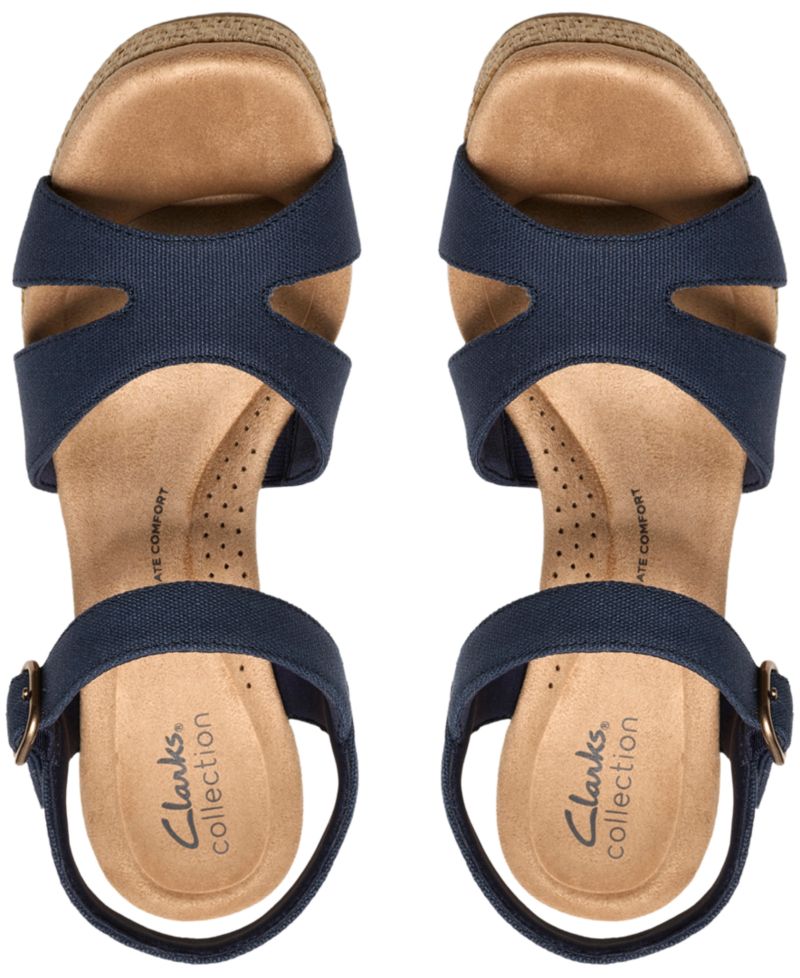 Women's Nerisa Twist Round Toe Wedge Sandals