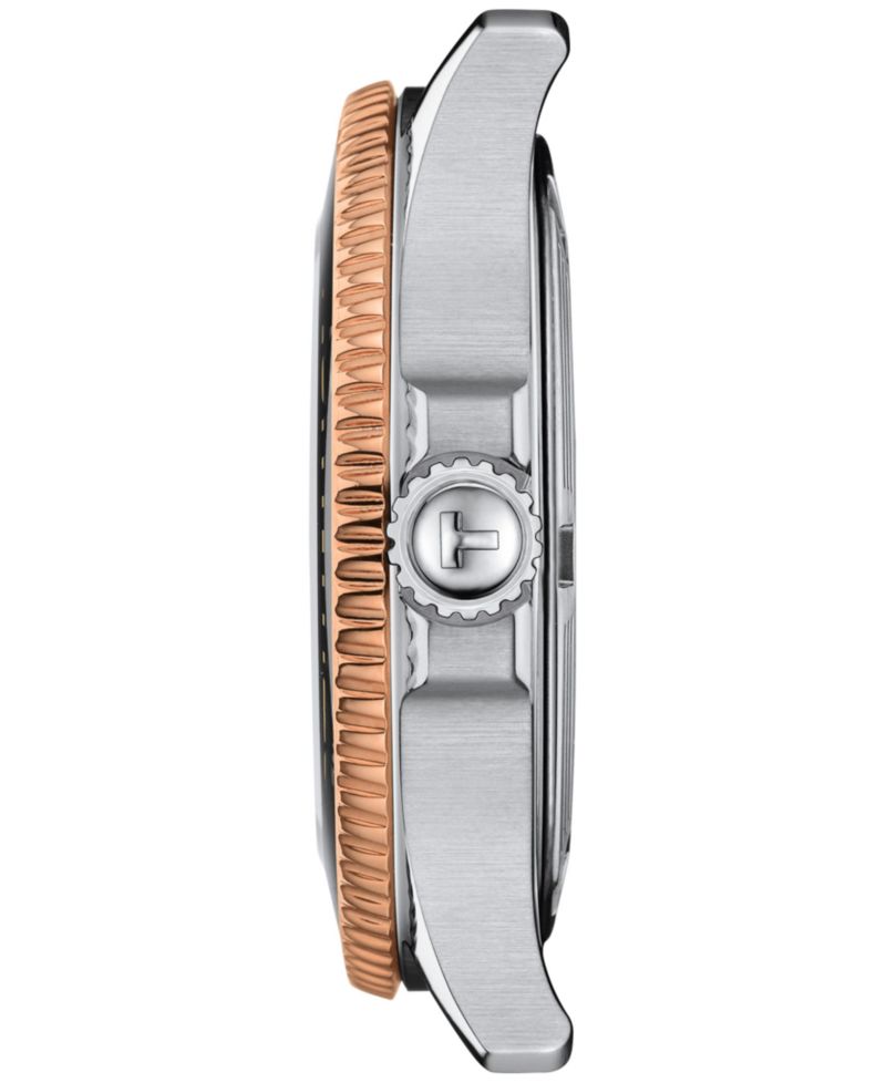Women's Swiss Seastar 1000 Two-Tone Stainless Steel Bracelet Watch 36mm