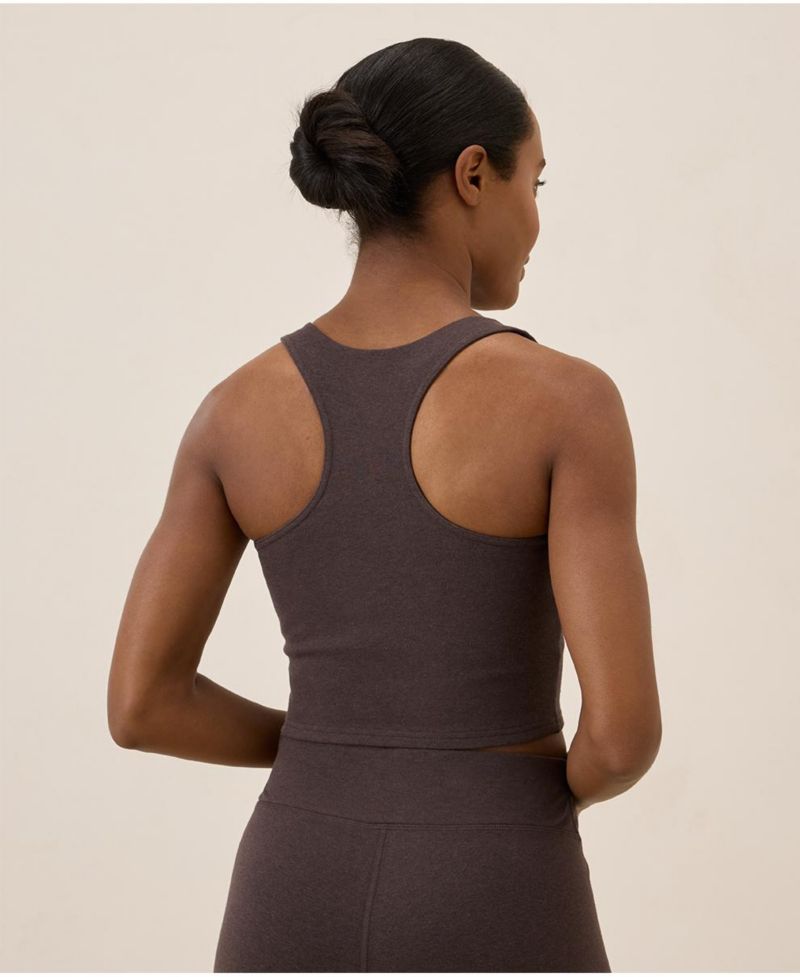 Women's On the Go-To Crop Tank Made With Organic Cotton