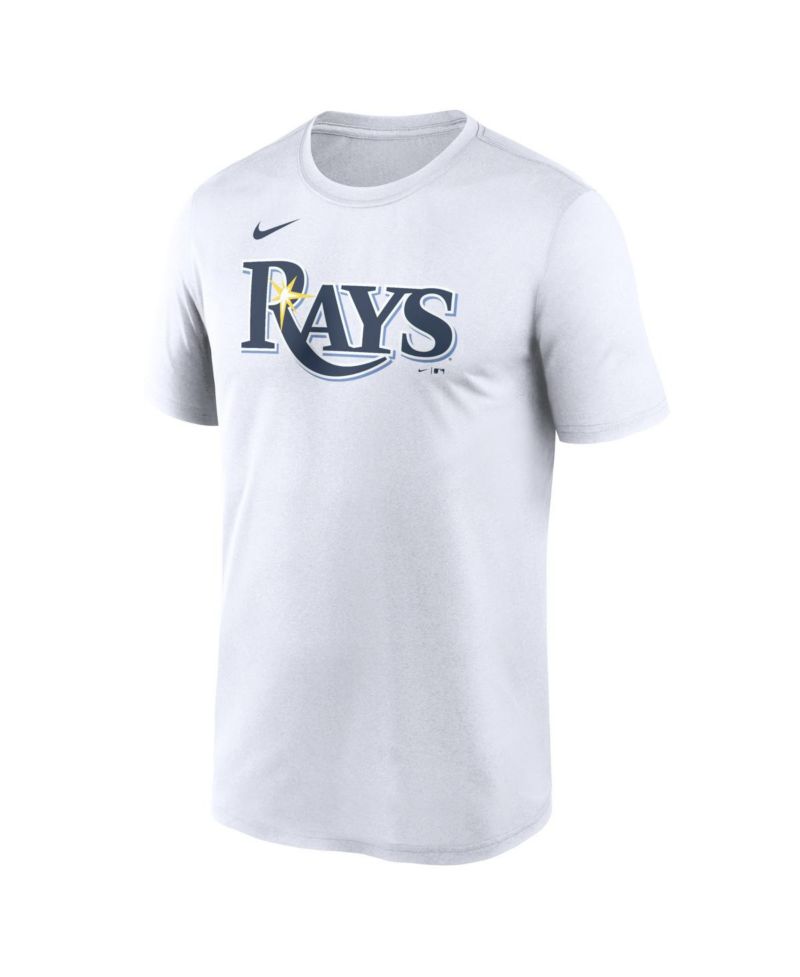 Men's White Tampa Bay Rays New Legend Wordmark Dri-FIT T-Shirt