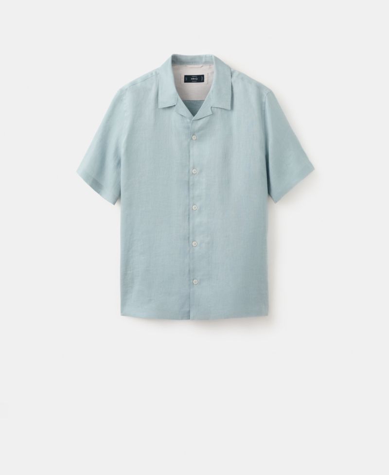 Men's Bowling-Collar Shirt